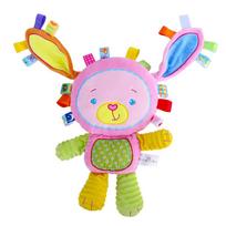 Baby Tags Stuffed Animal Soft Toy Built-in Rattles Sensory Elephant Plush Bell Toys for Sleep Plush Newborn Toddler Infant Gifts