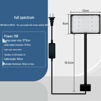 Energy-Saving Full Spectrum LED Aquarium Light with Adjustable Three-Stage Color for Plants