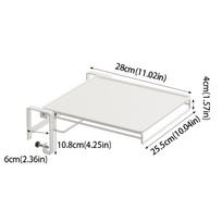 Foldable Design Cabinet Door Storage Rack With Towel Rack Countertop Cabinet Kitchen Shelf Door Mounted Storage Organizer balta