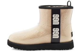 UGG Classic Clear Mini Snow Boots 'Black' Women's 1113190-NBLC 36