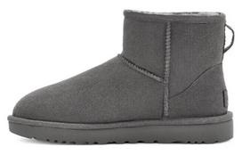 UGG W Classic Mini Ii Fleece Lined Gray Women's 1016222-GREY 40