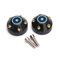 For Vespa Primavera 150 Sprint 150 GTS 300 GTS300 New Motorcycle CNC Aluminum Handlebar Grips Slider Cap Plug Bar End Kit juoda