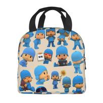 Insulated Lunch Boxes Pocoyoes Cartoon Comdy Accessories Lunch Container Multifunction Thermal Cooler Bento Box For School Option 1