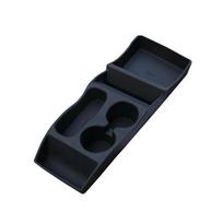 Silicone Black for Tesla Model S Silicone Center Insert Console Storage Organizer Box Cup Holder Interior Parts Car Accessories juoda
