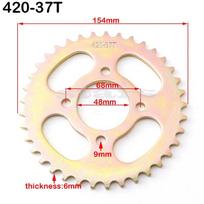 ATV 420/428 37T Tooth 48mm Rear Chain Sprocket For DIY Karting ATV Quad Pit Dirt Bike Motorcycle Motor Moped Accessories