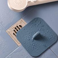 Silicone Floor Drain Deodorant Pad Toilet Pad Bathroom Anti Odor Sewer Deodorant Cover Water Stopper Bathroom Products mėlyna