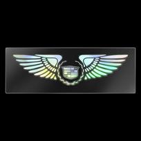 Car Logo Decorative Colorful Laser Reflective Waterproof Decals for Cadillac Seville XT4 CT4 CT5 ATS SLR STS EXT CTS Accessories