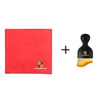 Car Cleaning Brush Center Console Clean Tool Wash Microfiber Drying Towel For Porsche Boxster Cayman Cayenne 911 Macan Panamera