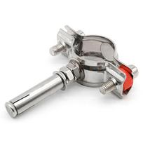 1Pcs New Fastener Hardware Round Hose Clamp Pipe Fitting Expansion Screw Suspension Pipe Holder 15-159mm Nut Hoop Tube Clip 20-22mm