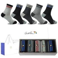 [Arnold Palmer] Men's Sock Gift Set 5 Pairs Mid-Length MSP005 Men's Sock Gift Set 250~270mm