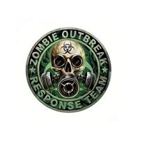 8CM Steampunk Gas Mask Skull Sticker Vinyl Matte Finish Pegatinas Waterproof Car Decals for Laptop Skateboard Toolbox Luggage