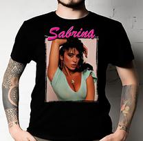 Retro Vintage Sabrina (Salerno) Classic T-Shirt Unisex All Size Unisex T-Shirt - unisex's Summer Cotton Graphic Tee S įvairiaspalvis