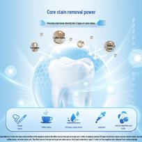 LengSuanLing Arctic White Anti-Sensitive Whitening Pump Toothpaste Set