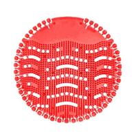 Urinal Screens Deodorizer Anti Splash Urinal Mats Odor Freshener for Toilet Bathroom Restaurant Office School Men's Toilet Tools raudona