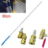 Automobilio radiatoriaus valymo strypas 60 cm nerūdijančio plieno įrankis su vandens ir suspausto oro funkcijomis radiatoriaus valymui China Mainland