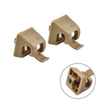 2PCS Car Sun Visor Snap Sun Visor Buckle 12681000127101 For Mercedes For Benz W123 W124 W126 W140 W201 Visor Hook Clips Bracket China Mainland