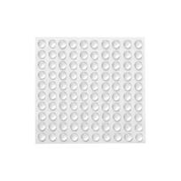 100pcs Soft Silicone Rubber Silicone Furniture Pads Anti Slip Bumpers Self Adhesive Silicone Bumper Pads Transparent