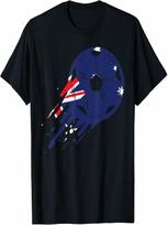 Australia Flag Soccer Australian Football Fan unisex unisex Kids T-Shirt S įvairiaspalvis