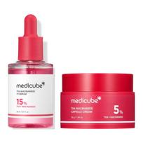 Medicube Tranexamic Acid Vita Toning 2-Piece Set, Brightening Serum 30ml + Toning Cream 55g (Plus 4 Bonus Pads)