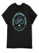 Erie Canalway Trail (Cycling) T-Shirt Baggy Shirts Cute Tops Essential T Shirt Anime T Shirts For unisex S įvairiaspalvis