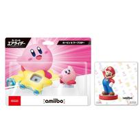 amiibo Kirby Warp Star Air Rider includes bonus original & (Kirby's series) sticker.