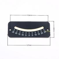 1Pcs Tilt Gauge Slope Locator Meter 45-0-45 25-0-25 10-0-10 Inclinometer Mini Protractor Angle Indicator Measuring Instrument