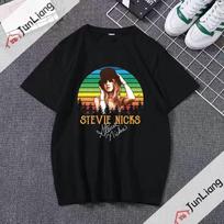 Stevie Nicks Retro Young Mystic TShirt Fans Tshirts Retro Clothes Sweat Shirt Unisexs T Shirts S