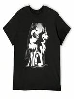 Huskies T-Shirt Summer Top Vintage Anime Shirt Shirts Graphic Tee Summer 2025 unisex Clothing S įvairiaspalvis