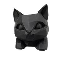 3D Printed Cat Pen Holder Cute Lying Kitty Desktop Organizer Practical Storage Design PLA Desk Decor for Office Home Gift juoda