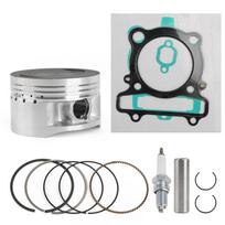 Piston Rings Gasket Spark Plug Kit Fit for Yamaha Warrior 350 YFM350X 1987-2004