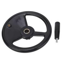 Engineering Plastics Machine Tool Handwheel Round Shape Rotary Handwheel  For Grinders