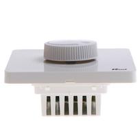 Reguliavimas Lubų ventiliatoriaus greičio valdymo jungiklis Sieninis mygtukas Dimmer jungiklis 220V 10A 86*86mm balta