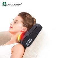 Shiatsu Back and Neck Massager with Heat, 3D Deep Tissue Kneading,Electric Massage Pillow for Chair Car on Shoulders,Legs,Foot EU Plug juoda