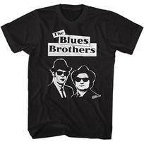 The Blues Brothers Broliai Juodi Suaugusiųjų Marškinėliai L