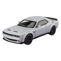 1/32 Dodge Challenger Hellcat Redeye Alloy Muscle Car Model Sound and Light Children's Toy Collectibles Birthday Gift pilka spalva
