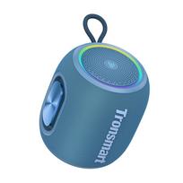 Tronsmart T8 Mini nešiojama kolonėlė - 360° garsas 20 val. grojimo laikas IPX7 atsparumas vandeniui Bluetooth 5.3 žemi dažniai lauke mėlyna
