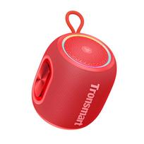 Tronsmart T8 Mini nešiojama kolonėlė - 360° garsas 20 val. grojimo laikas IPX7 atsparumas vandeniui Bluetooth 5.3 žemi dažniai lauke raudona