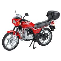 1/12 SUZUKI GS125 Motociklo Lydinio Diecast Modelis Automobilis Garsas Šviesa Kolekcija Pomėgis Draugo Dovana Namų Dekoras Gimtadienio Dovana Berniukas raudona