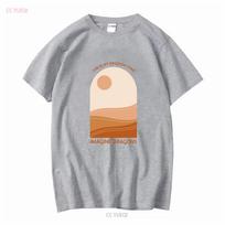 Imagine Dragons T Shirt Lightning Thunder Believer Dan Reynolds Transcend Bones Concert Demons Merch vintage Washed fashion S