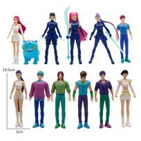 Animacinis Kpop Demono Medžiotojai Rumi Mira Zoey Veiksmo Figūrėlė Modelis Žaislas Tigro Dizainas Stalo Dekoracija Modelis Statulėlės Ornamentas
