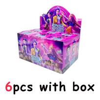 6pcs Kpop Devil Hunter Figure Series Blind Box PVC Cartoon Mini Model Toy Doll Desktop Decorative Kids Christmas Surprise Gifts