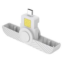 ID CAC Card Reader Type-C USB Common Access CAC ATM Card Visa Reader for SIM Chip ID Card for Digital Certificate Security balta
