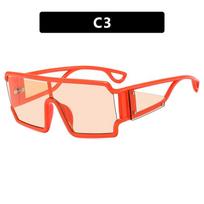 Kodon Avant-Garde Square Sunglasses: Hollowed-Out, Influencer Style, Futuristic Fashion. As Shown