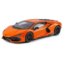 1/18 Lamborghini Revuelto Superca Alloy Model Car Toy Diecasts Metal Casting Sound and Light Car Toy for Children Vehicle oranžinė