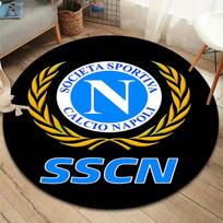 S.S.C. Napoli Round Area Rug,Carpet Rug for Living Room Bedroom Sofa Playroom Decor,Non-slip Floor Mat 80cmx80cm