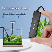 Mini USB Aquarium Heater for Turtles, Frogs, Betta & Reptiles - Compact for Small Tanks & Low Water Levels 5W without Adapter