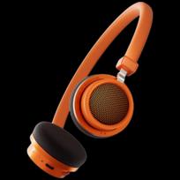 Edifier Doo Ace Retro Bluetooth Over-Ear Headphones saulėlydžio oranžinė spalva