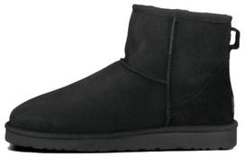 UGG Classic Mini Fleece Lined Snow Boots Black 1002072-BLK 41