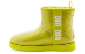 UGG Classic Clear Mini Thermal Slip Resistant Classic Large Logo Jelly Mini Fleece Lined Snow Boots Women's Sulfur 1113190-SLFR 38