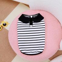 Summer Dog Vest Simple Striped Dog Dress Chihuahua Yorkshire Thin Breathable Shirt Cat Puppy Outdoor Clothing Pet Costume (as the picture,XS（old）)
